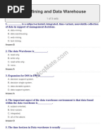 Data-Mining-And-Warehouse (Set 1)