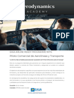 Airline Pilot Ready Piloto Comercial de Aerolinea