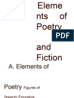 Elements of Poetry and Fiction