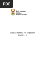 National Protocol For Assessment Grades R - 12