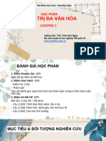 SLIDE CHƯƠNG 1 - QUẢN TRỊ ĐA VĂN HÓA