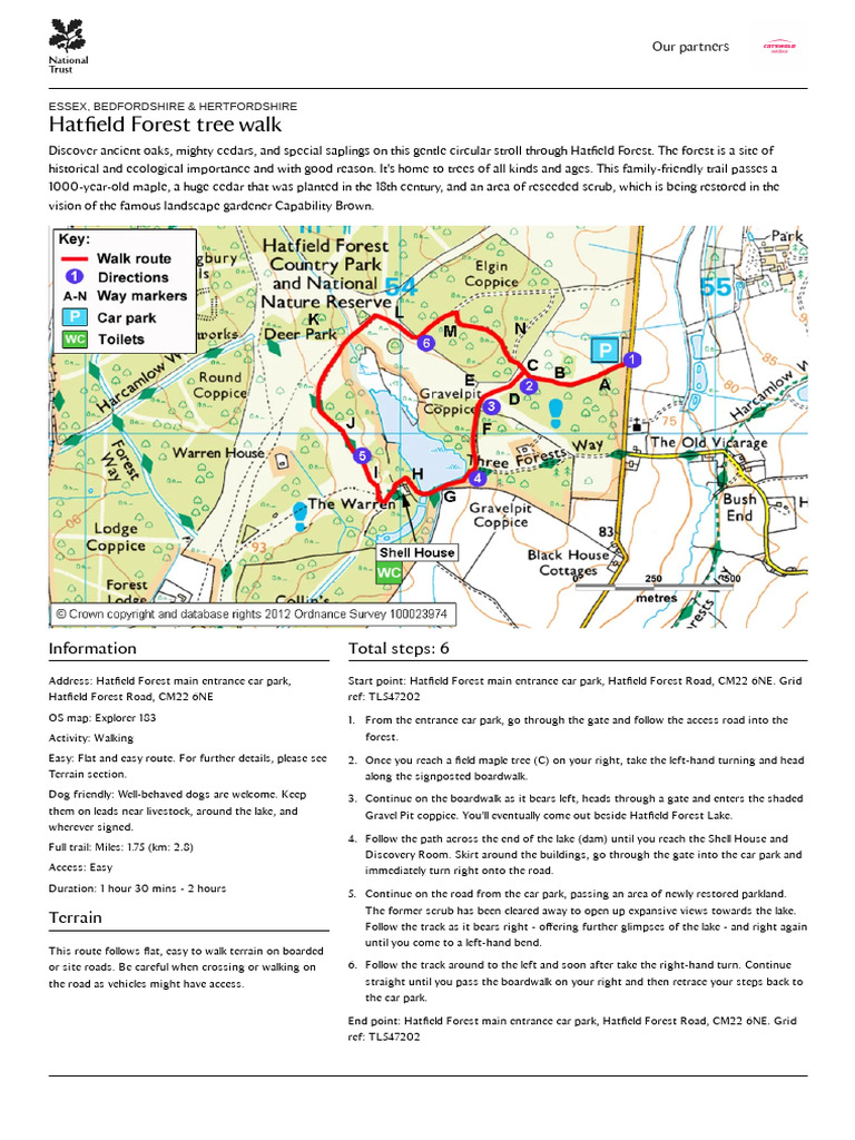 hatfieldforesttreewalkwalking PDF