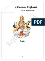 Basics of Carnatic Music