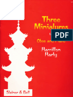 Three Miniatures For Oboe and Piano - Hamilton Harty (Piano)