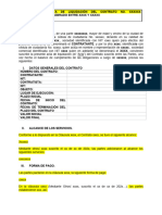 Modelo Acta de Liquidación