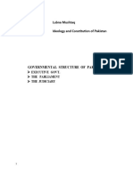 Governmental Structure of Pakistan