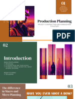 PCM Production Planning