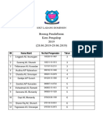 Borang Pendaftaran Murid