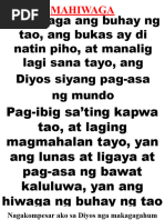 Manalig Ka Lyrics Pdf