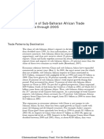 Sub-Saharan African Trade Patterns IMF
