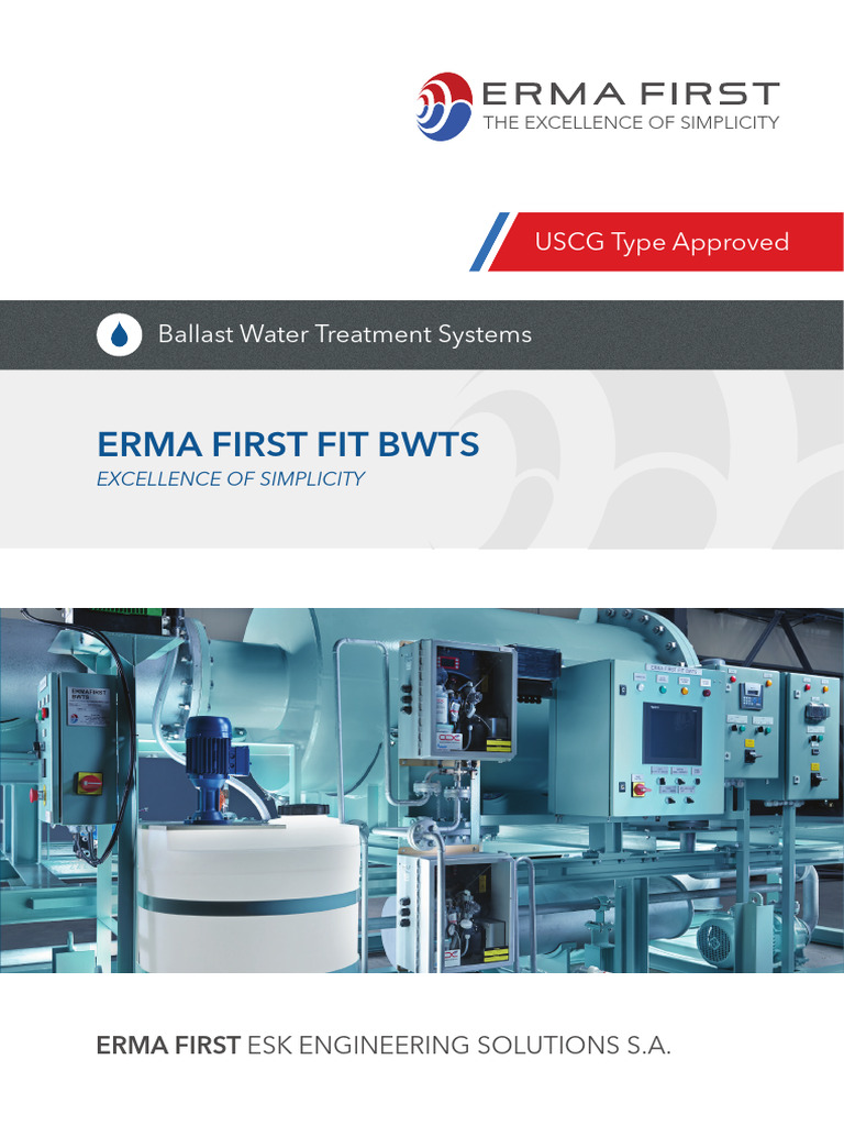 Erma First Fit BWTS PDF Water Purification Chlorine