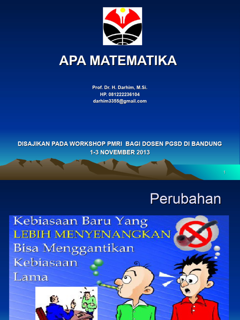 Apa Matematika PDF Mathematics Science