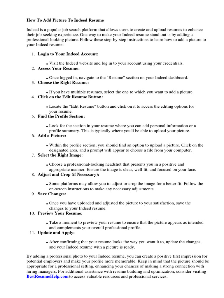 how to post a resume on indeed