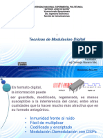 Tecnicas de Modulacion Digital (Sistemas de Comunicaciones)