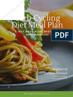 7-Day Carb Cycling Meal Plan