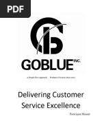 Delivering Customer Service Excellence Manual St. Kitts