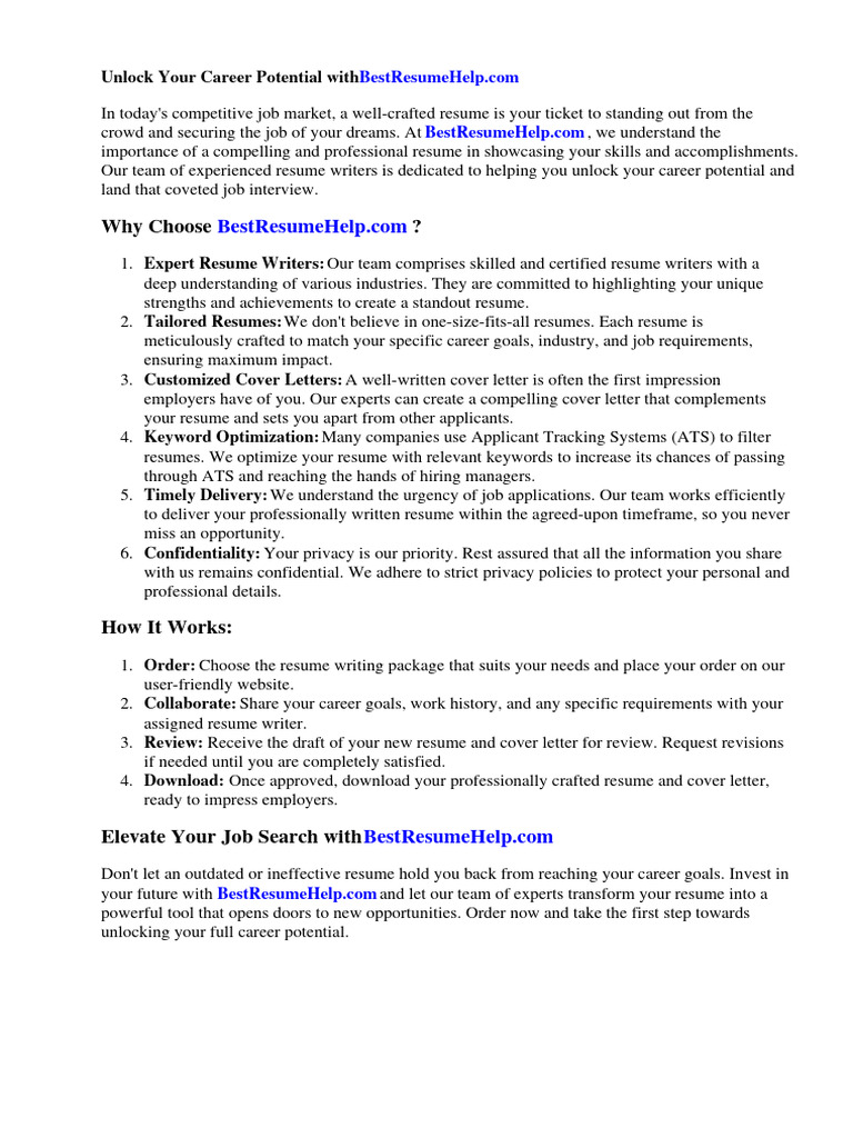 Two Page Resume Template | PDF | Résumé