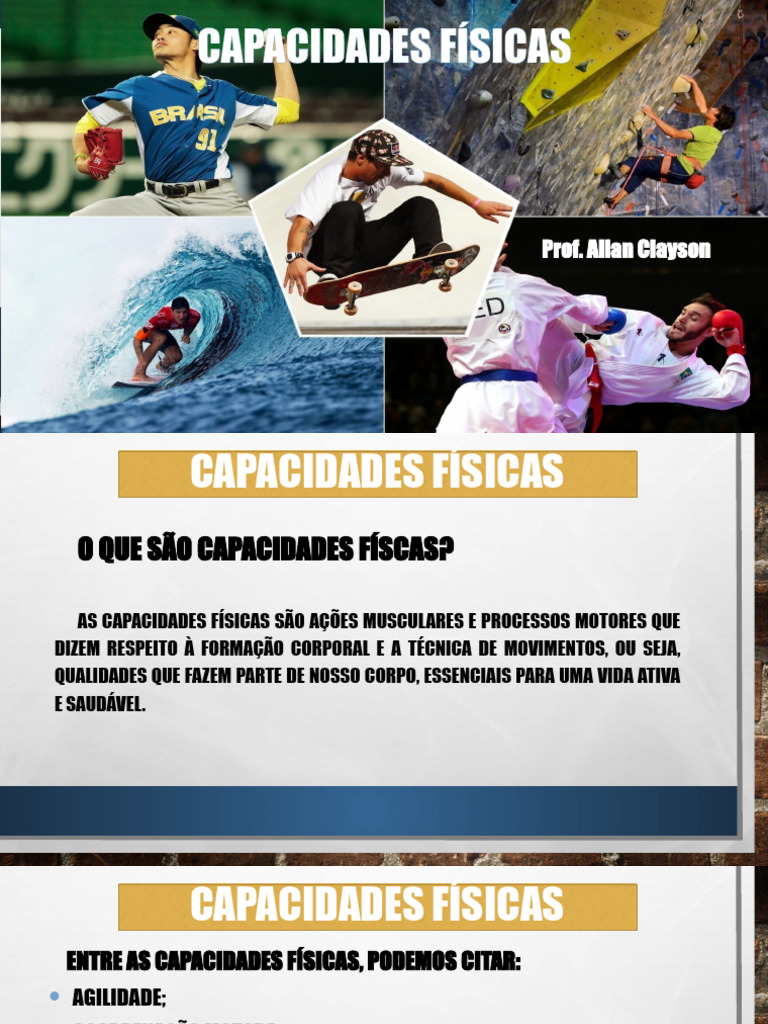 Capacidades Físicas e Seus Tipos | PDF | Coordenação motora ...