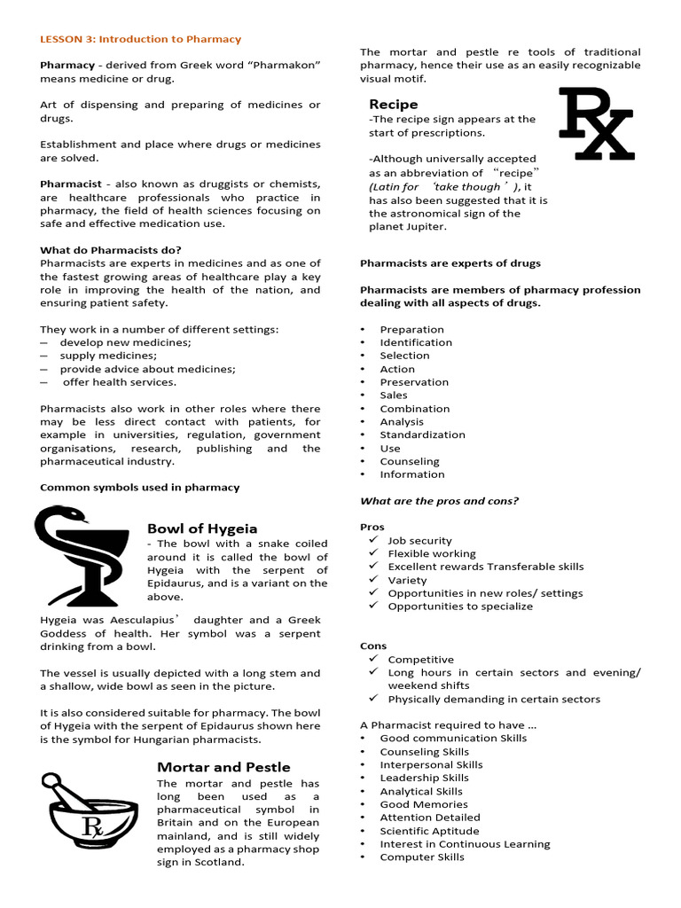 Pharma Pdf Pharmacy Pharmacist