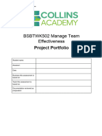 BSBTWK502 Project Portfolio Template