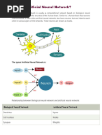 Class 9 AI Artificial Neural Networks