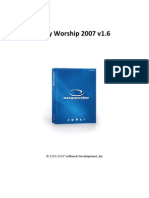 Software Presentation Easy Worship 2007 v1
