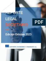 Reporte Legal Societario Octubre 2023