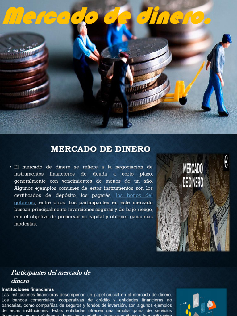 Mercado de Dinero | PDF | Bancos | Dinero