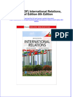 International Relations Brief Edition 8Th Edition Full Chapter PDF