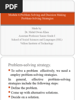 Module 6 Problem-Solving Strategies