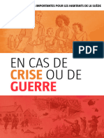 Que Faire en Cas de Guerre Suède