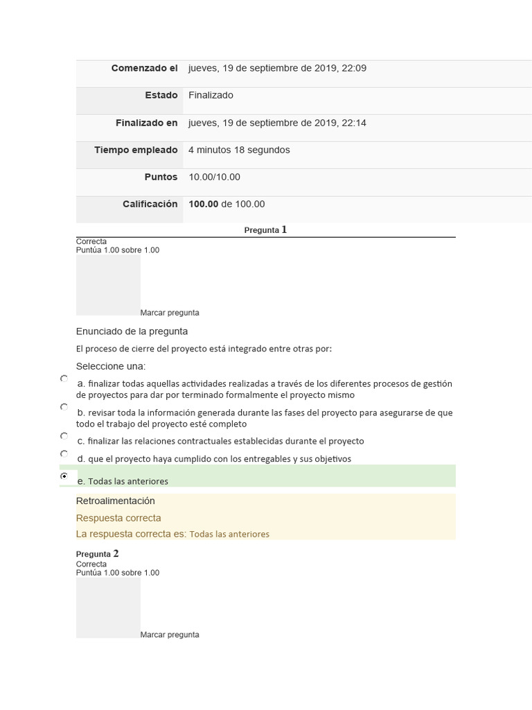 Guía para el Cierre de Proyectos | PDF