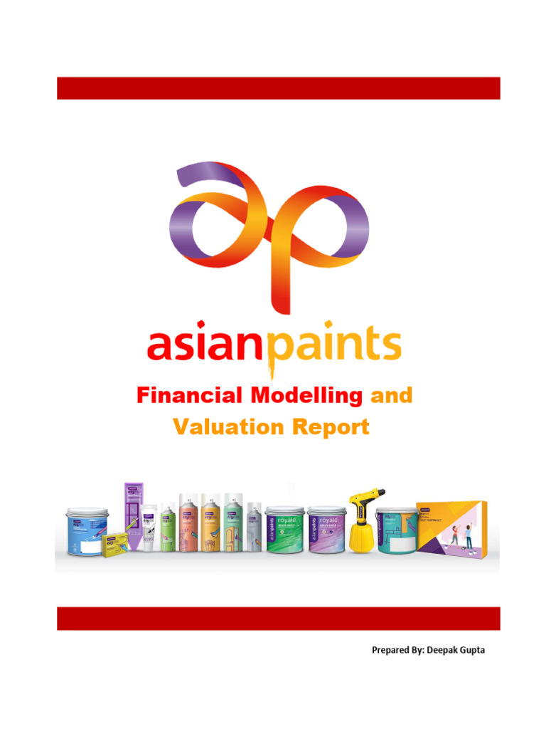 Asian Paint FMVR | PDF | Cost Of Capital | Errors And Residuals