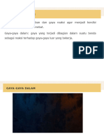 Gaya-Gaya Dalam Dan Bidang Gaya-Gaya Dalam