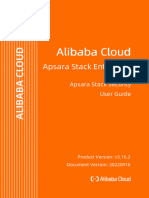 Alibaba Cloud Apsara Stack Enterprise v3.16.2 Apsara Stack Security User Guide 20220916