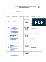 Control de Manejo de Herramientas Educativas Libros 2022