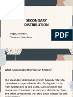 Secondary Distribution
