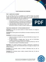 Unidad 3. Tema 2 Actividad 3 Taller Fundamentos de Contabilidad Entrega 22 de Marzo