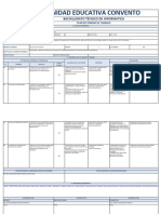 Planificación Microcurricular Programación Segundo