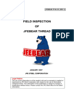 Field Inspection of JFEBEAR (Rev.1)