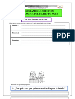 Fichas para El Cuaderno de Campo Presentamos La Solución Tecnológica Del Filtro de Agua Casera