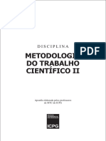 Metodologia Do Trabalho Científico II