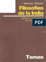 Zimmer, Heinrich. - Filosofías de La India (1979)