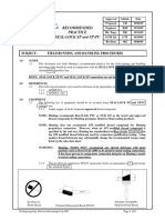 Field Running and Handling Procedure sl-xp-002