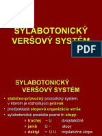 Sylabotonický Veršový Systém
