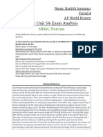 Unit 5 - 6 Exam Analysis