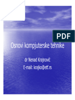 Osnove Kompjuterske Tehnike