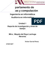 Reporte de Investigacion Unidad 1 Auditoria en Informatica