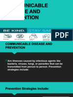 Communicable Disease and Prevention