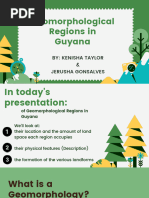 Geomorphological Regions in Guyana